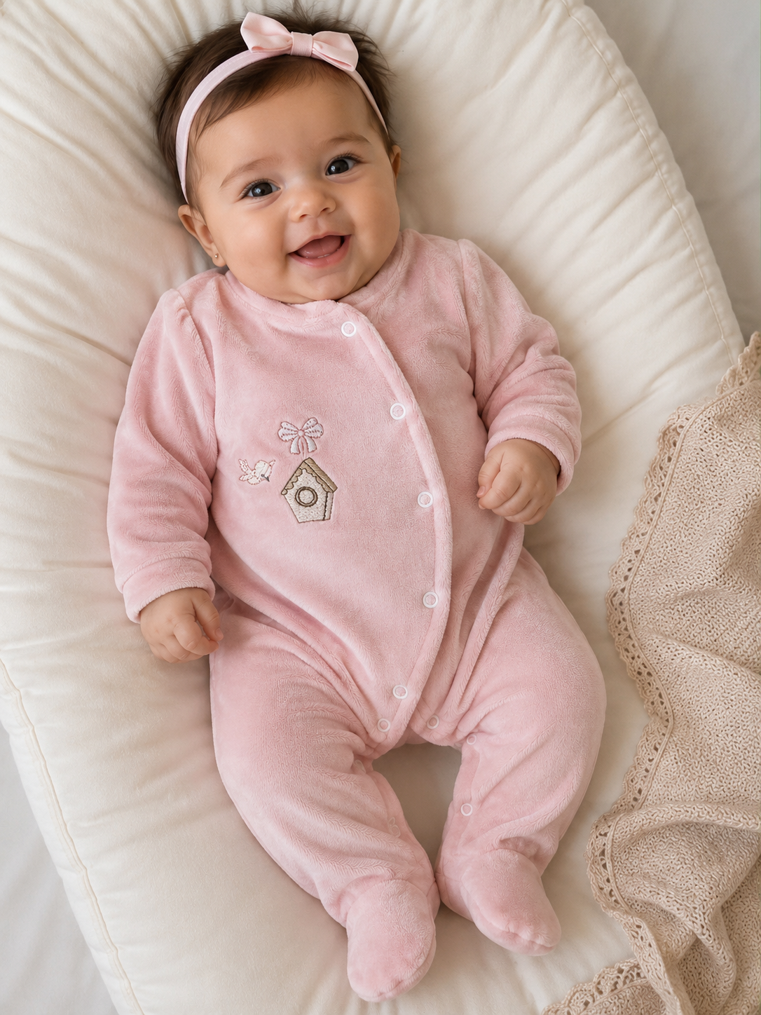 Babygrow veludo