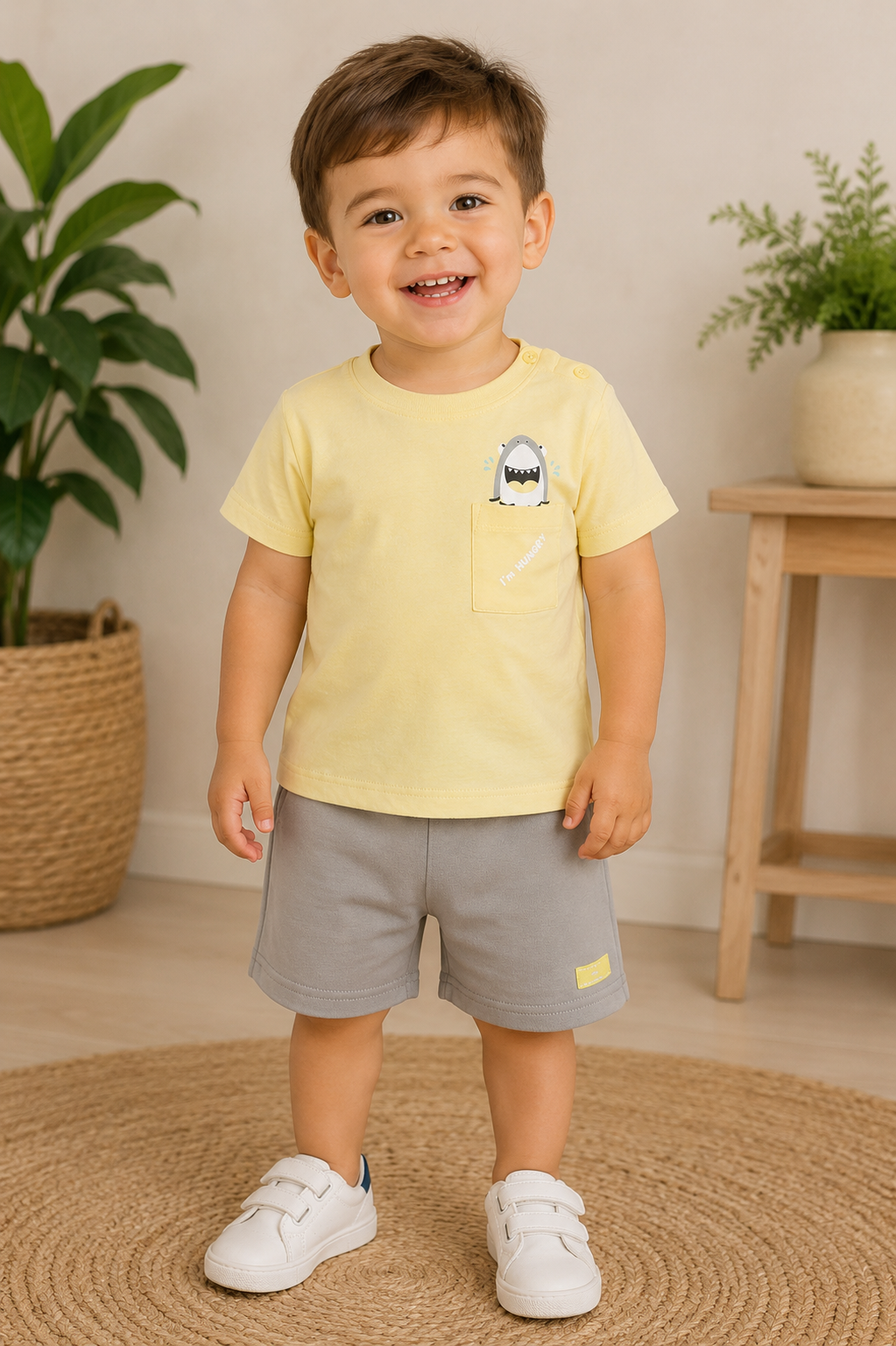 Conjunto 2 peças tubarão