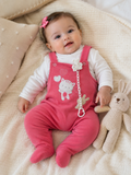 Conjunto 3 peças fúcsia
