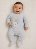 Babygrow cinza urso